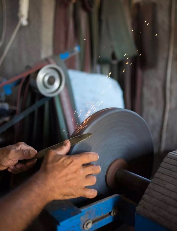 The History Behind the Cretan Knife 4 cretan vioma cretan knife the making