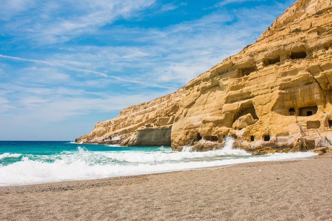 A Cretan Gem: Matala 4 cretan vioma matala beach
