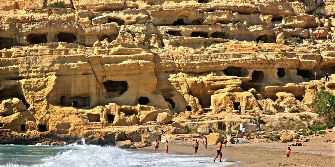 A Cretan Gem: Matala 2 cretan vioma matala