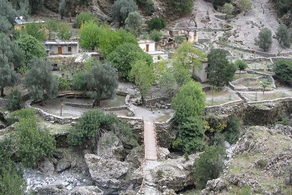 cretan vioma samaria old settlement